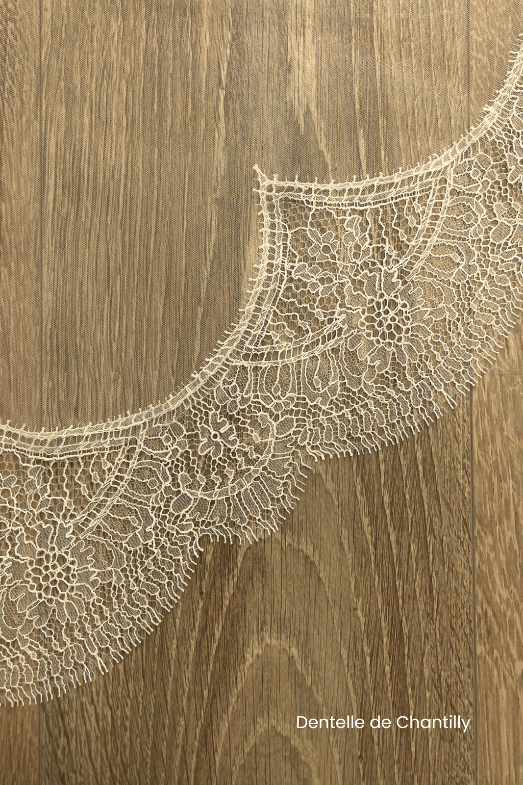 Voiles dentelle chantilly