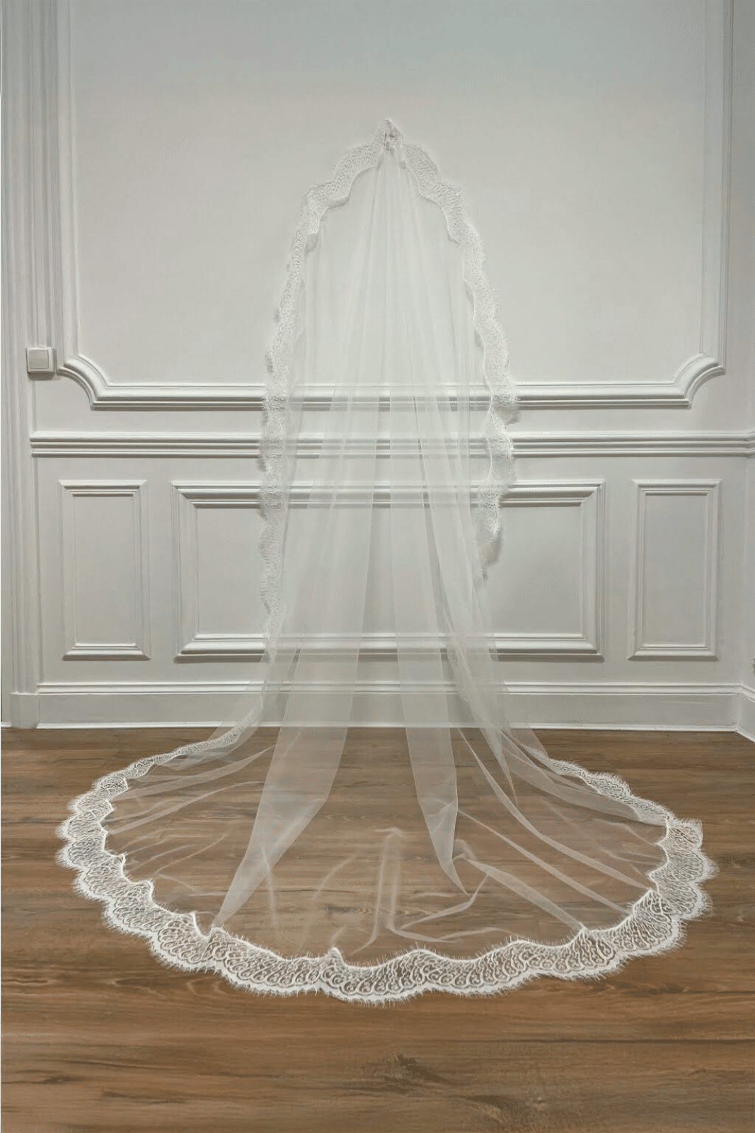Voile lise dentelle