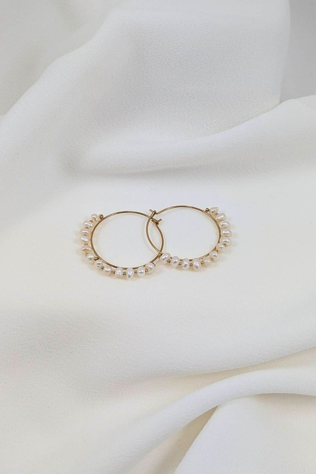 Anne de Lafforest - Bijoux - Boucle d'oreilles de mariage Ariane